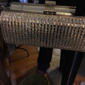 Rhinestone clutch